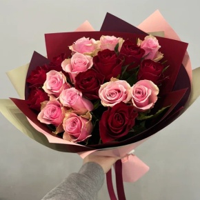Букет "Вечность" из 17 роз кения (40 см) в Пересвете