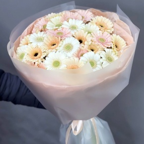 Букет "Гера" из 25 гербер в Пересвете