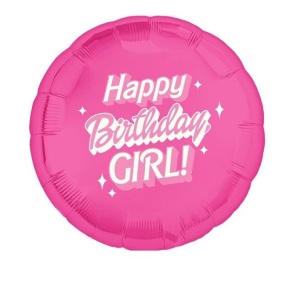 Шар "happy b-day girl" в Пересвете