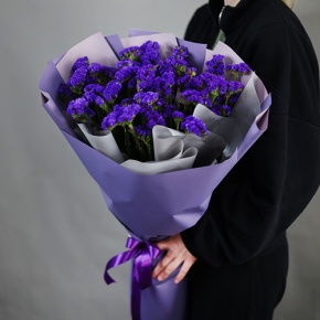 Букет из сиреневой статицы в Пересвете