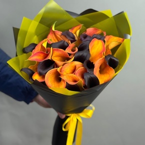 Букет "Карамель" из 29 калл в Пересвете