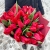 Букет 27 красных тюльпанов в Пересвете
