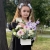 Композиция с георгинами на 1 сентября в белом ящике в Пересвете Композиция с георгинами на 1 сентября в белом ящике в Пересвете