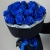 Букет "Блу мун" из 15 синих роз (Эквадор) в Пересвете