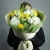 Букет "Фисташка" из роз, хризантем и маттиол в Пересвете