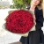 Букет 101 красная роза (50 см) в Пересвете