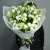Букет "Грин ти" из кустовых роз, гербер и эустом в Пересвете Букет "Грин ти" из кустовых роз, гербер и эустом в Пересвете