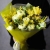 Букет из ранункулюсов и мимозы в Пересвете