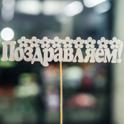 Топпер Поздравляем в Пересвете