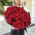 Букет 51 красная роза (50 см) в Пересвете